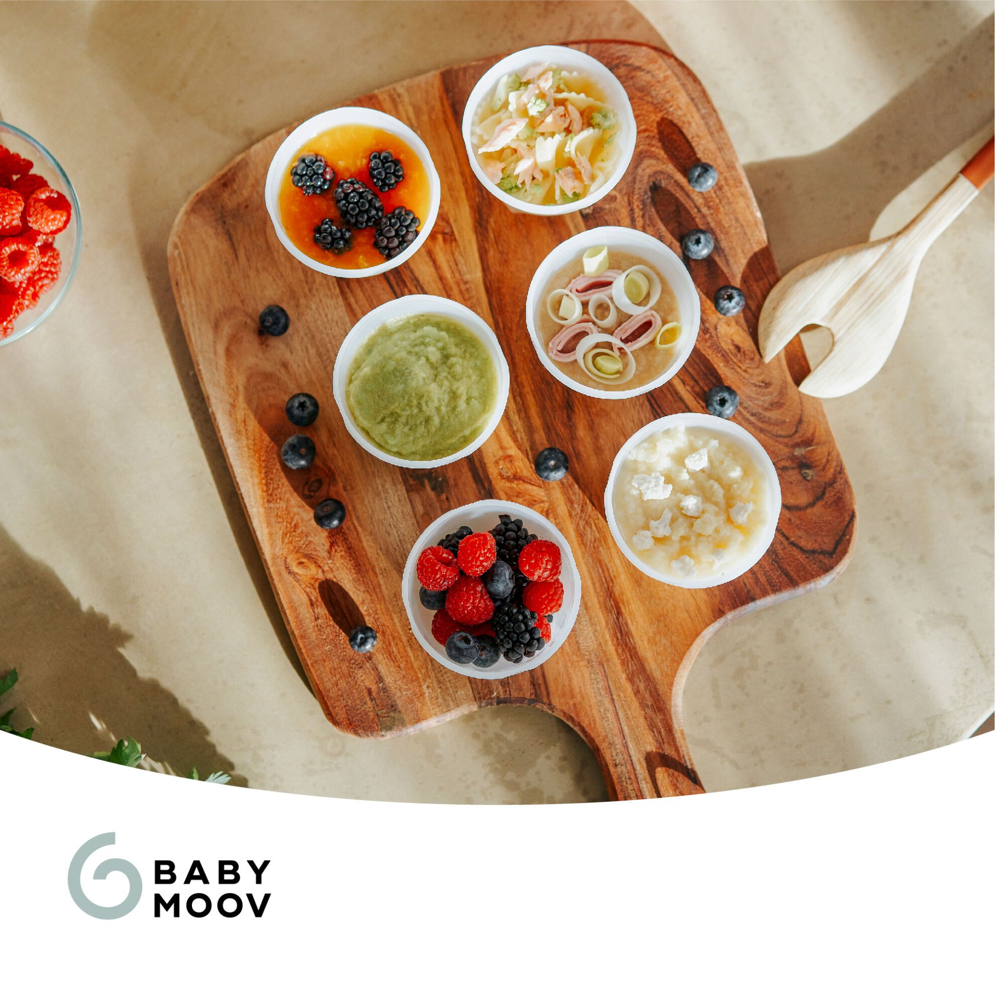 Babymoov Madbøtter (ECO) - 8x250ml + 8x180ml - Madbøtter - MamaMilla