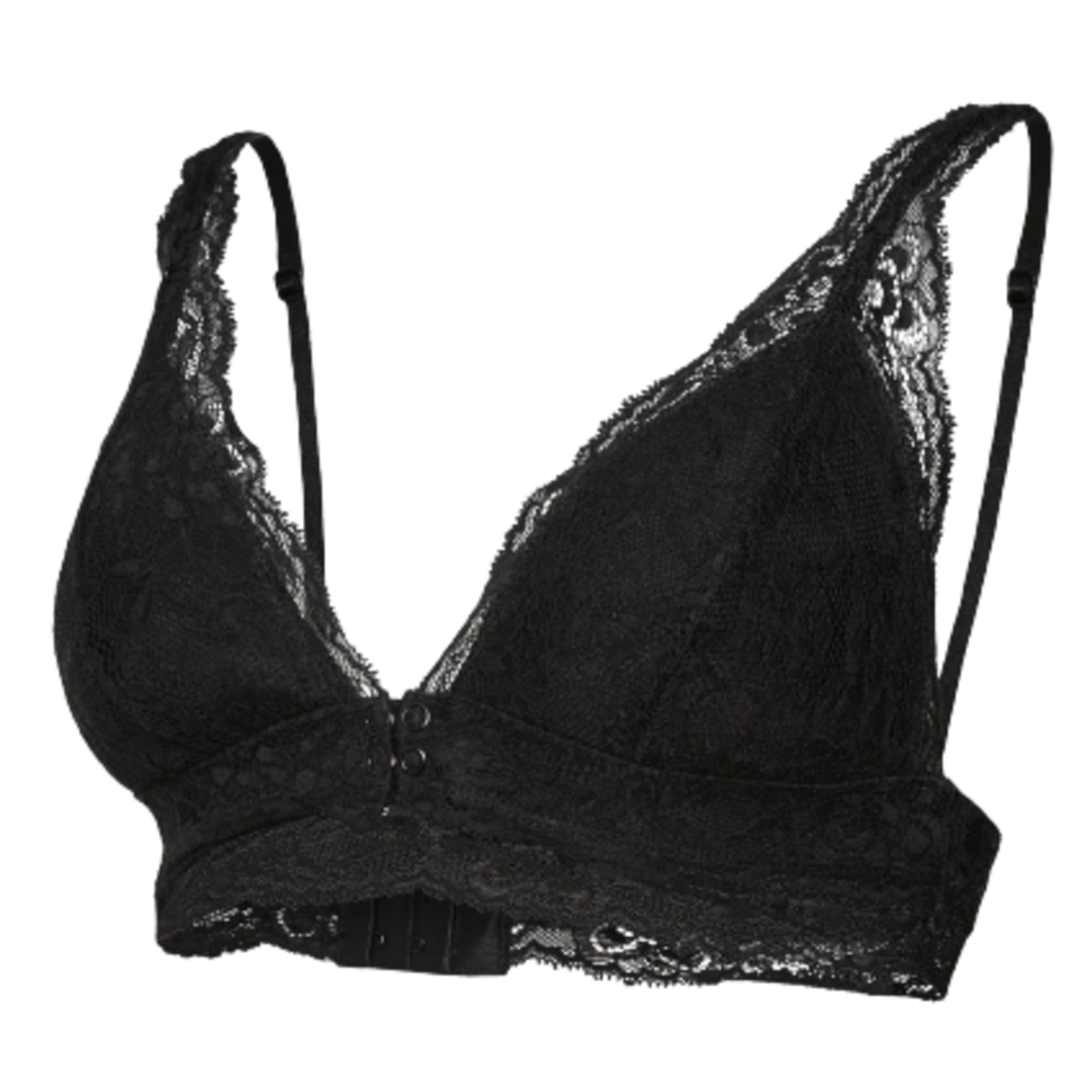Mamalicious blonde amme BH med frontåbning - Klara Senia - Sort - Ammetøj - MamaMilla
